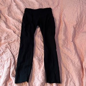 Black LuluLemon joggers in size 4